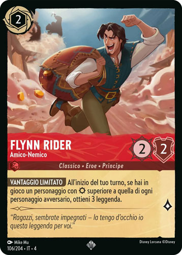 Flynn Rider Amico Nemico